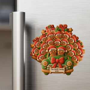 Celebrate Your Family's Holiday With Custom Van And Bears Decal, Personalized Decal