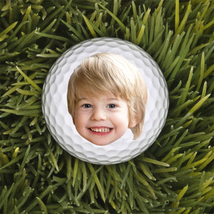 Custom Photo Best Daddy By Par Personalized Golf Ball