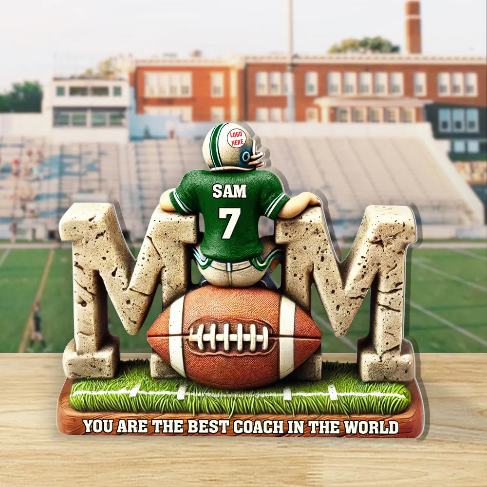 Personalized Gifts For Football Lover Plaque