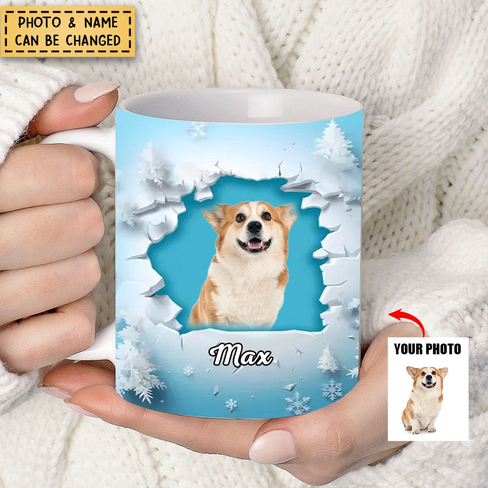 Personalized Dog Coffee Mug Christmas Gift For Dog Lover