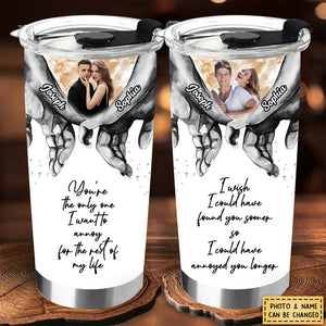 Personalized Couple Photo Tumbler - Gift For Couple