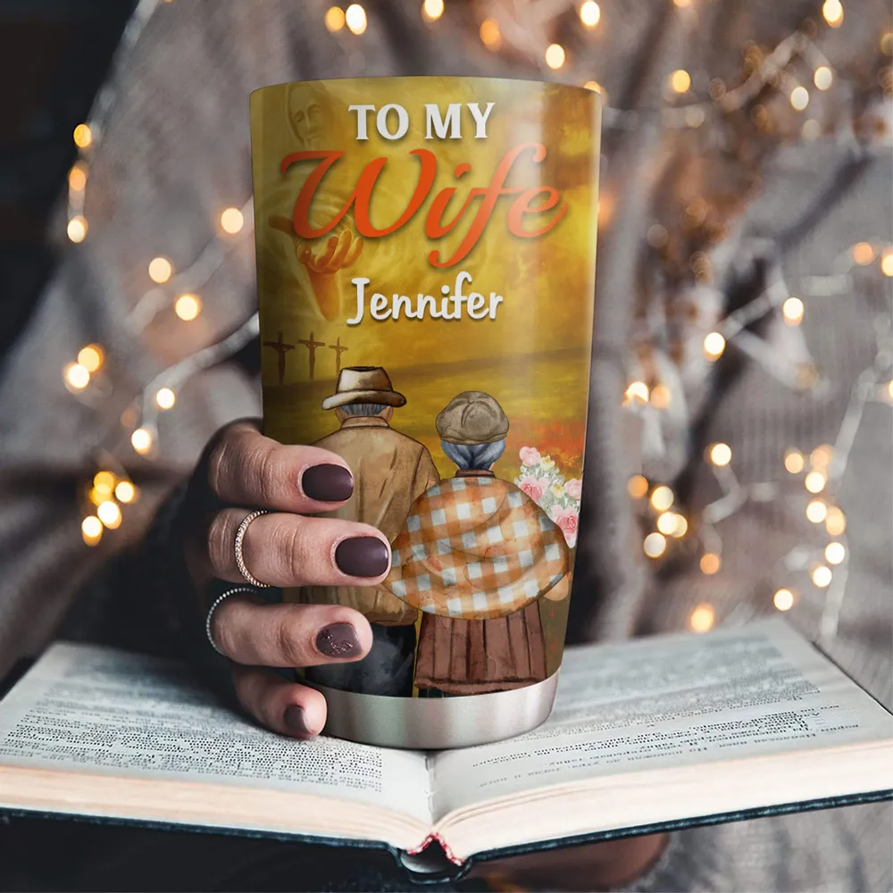 Marrying You Was The Best Decision - Personalized Custom Tumbler Gift For My Wife