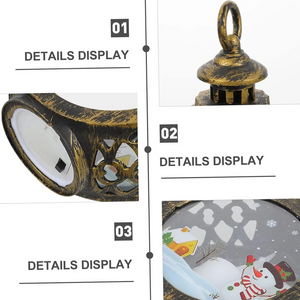 Dog Lay Here With Me - Personalized Custom Christmas Lantern Gift For Pet Lover