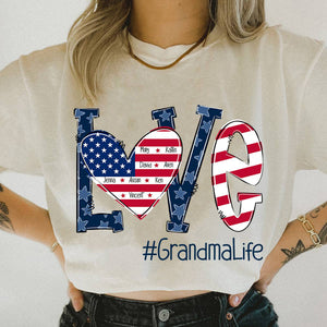 Personalized Love Grandmalife Pure Cotton T-Shirt
