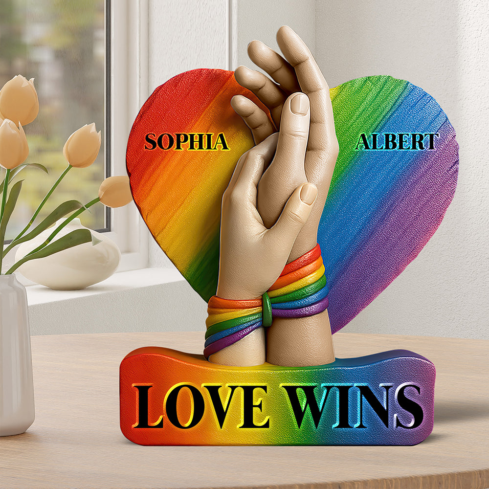 It's You & Me Day - LGBT Couple Personalized Acrylic Plaque