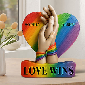 It's You & Me Day - LGBT Couple Personalized Acrylic Plaque