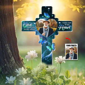 In Our Hearts Always - Memorial Personalized Acrylic Garden Stake