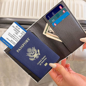 The Travel Times Personalized Photo Passport Cover And Luggage Tag Travel Set