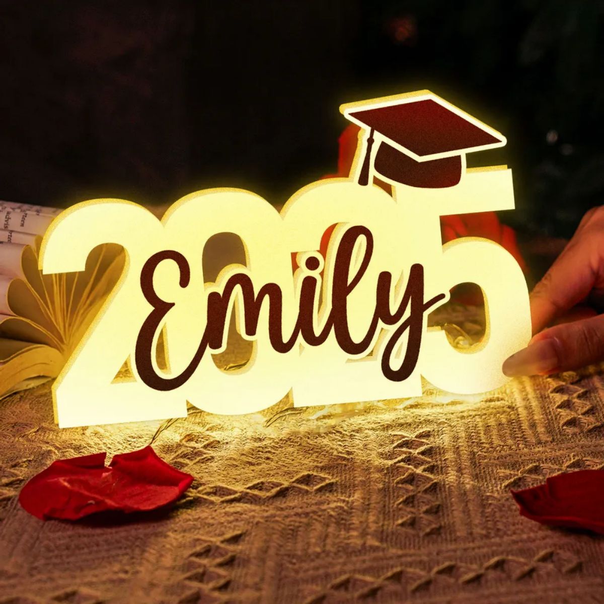 Class Of 2025 Graduation Personalized Light Box, Graduation Gift, Graduation Party Decoration