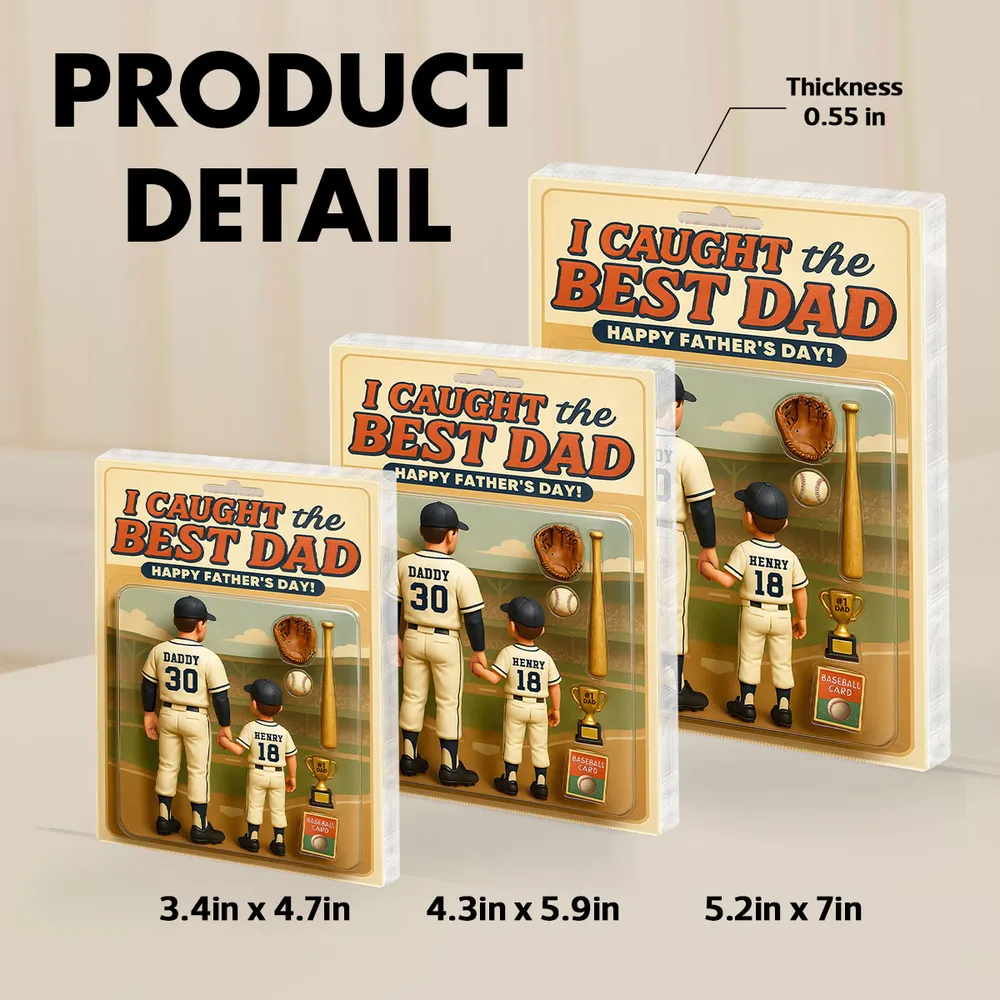 Personalized Acrylic Block Plaque, Father's Day Gift for Dad, Gift for Husband