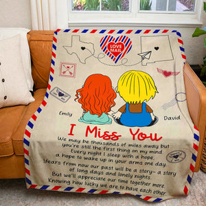 Personalized Love Mail Blanket Unique Valentine's Day Gifts for Couples