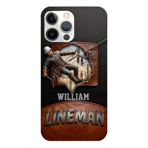 Cool Lineman - Personalized Lineman Phone Case