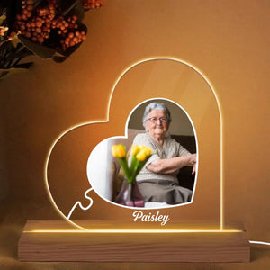 Personalized 3D LED Light Wooden Base Gift For Family Member Together We Make A Family
