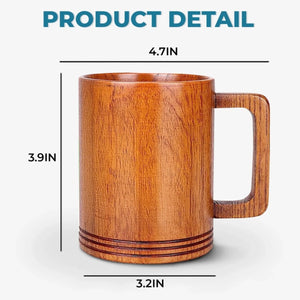 Love Found Its Way Couple Personalized Custom Wooden Mug