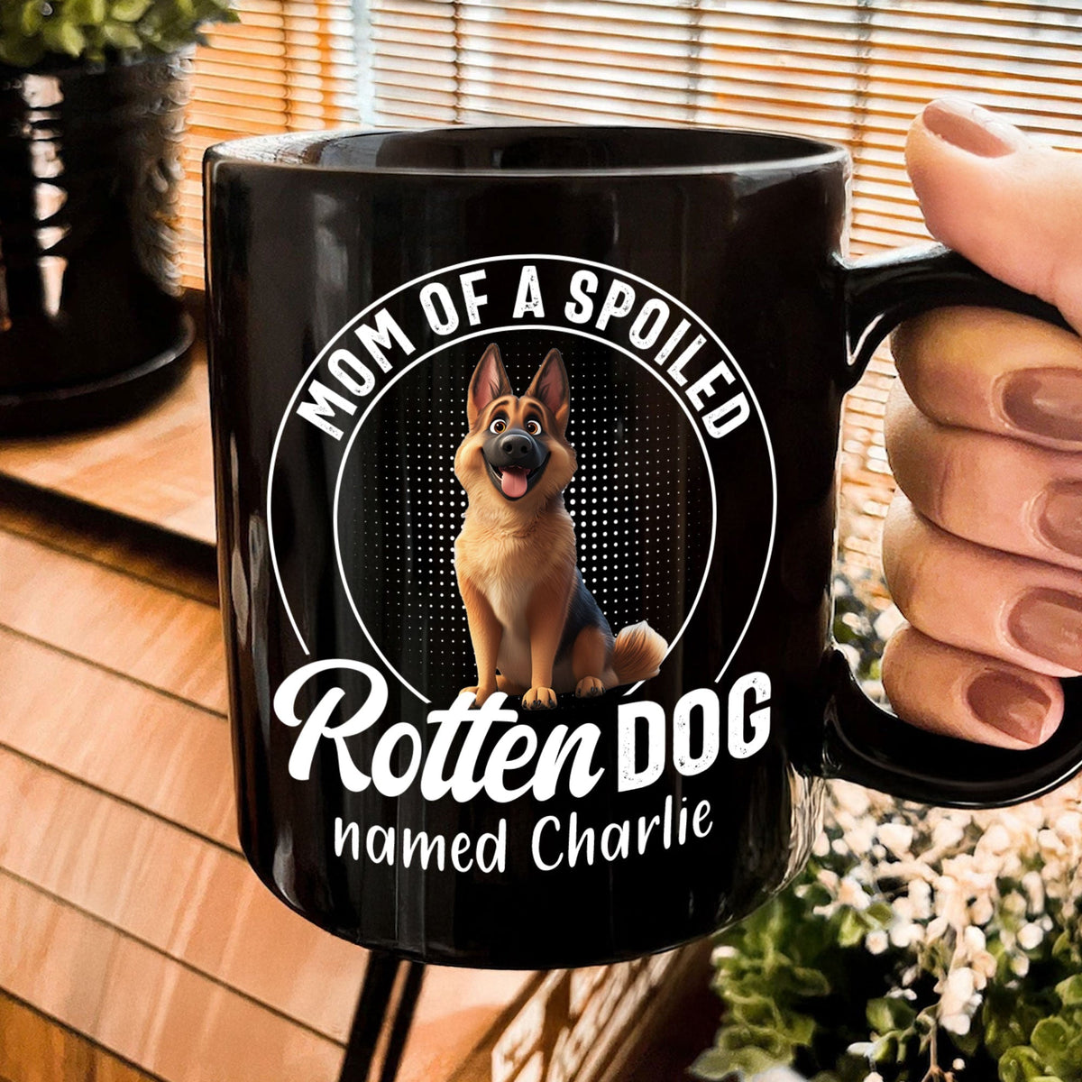 Mom Of Spoiled Rotten Dogs - Funny Personalized Mug Gift For Dog Lover