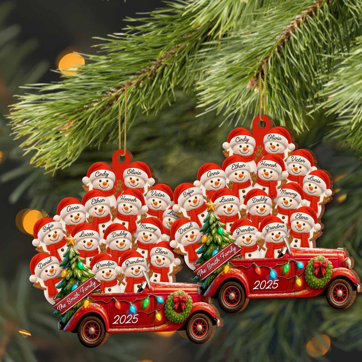 A Special Holiday Season, Personalized Wood Ornament, Gift For Family and Christmas Lovers