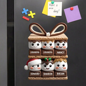 Happy Smores - Personalized Custom Decal - Gifts For Family, Friends, Coworkers