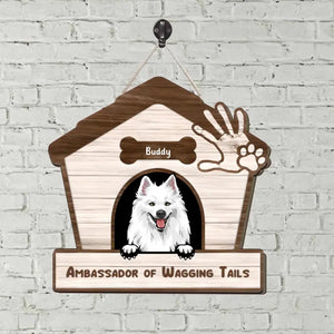 Personalized Gifts Custom Dog Door Sign