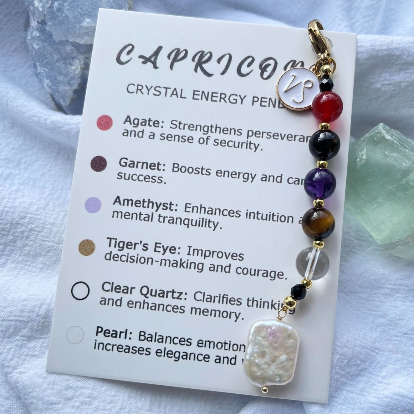 12 Constellation Energy Crystal ornament