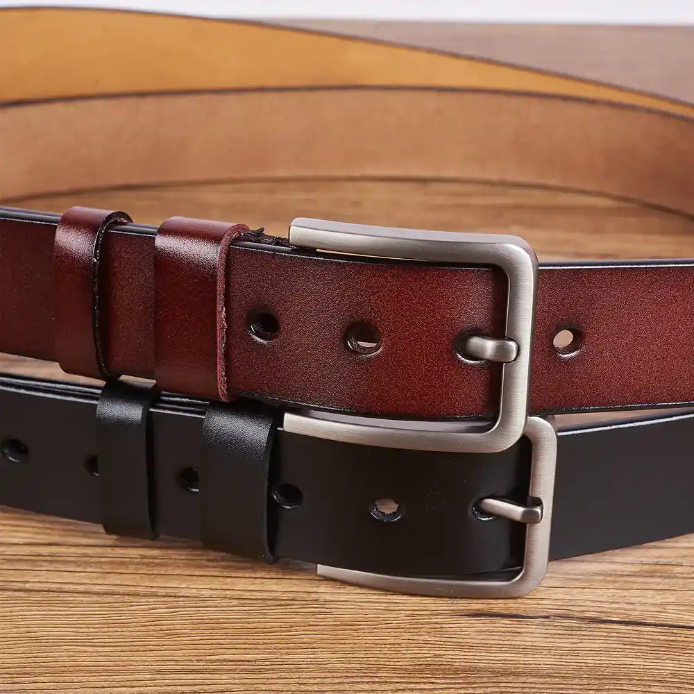 Moment You Became My Daddy - Personalized Leather Belt Gift For Fathers Day