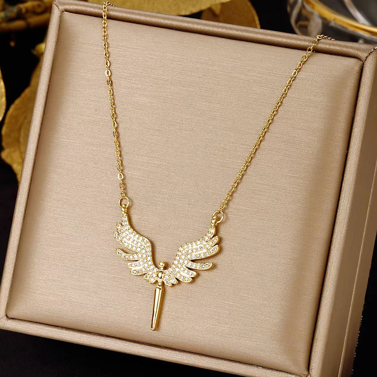 Alice Angel Necklace