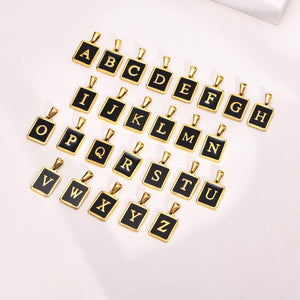 Personalized Initial Birthstone Necklace For Woman