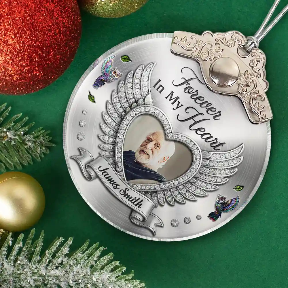 Custom Photo I'm Always With You Memorial Personalized Acrylic Ornament