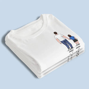 Best Dad Ever - Family Personalized Custom Unisex T-shirt - Father's Day, Birthday Gift For Dad