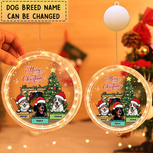 Personalized Led Acrylic Ornament Christmas Gift For Pet Lovers
