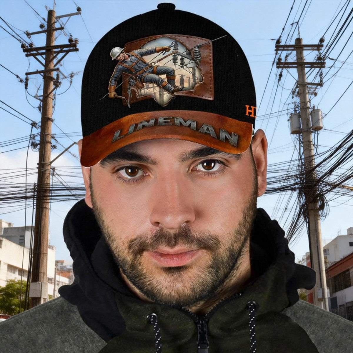 Strong Lineman - Personalized Lineman Classic Cap