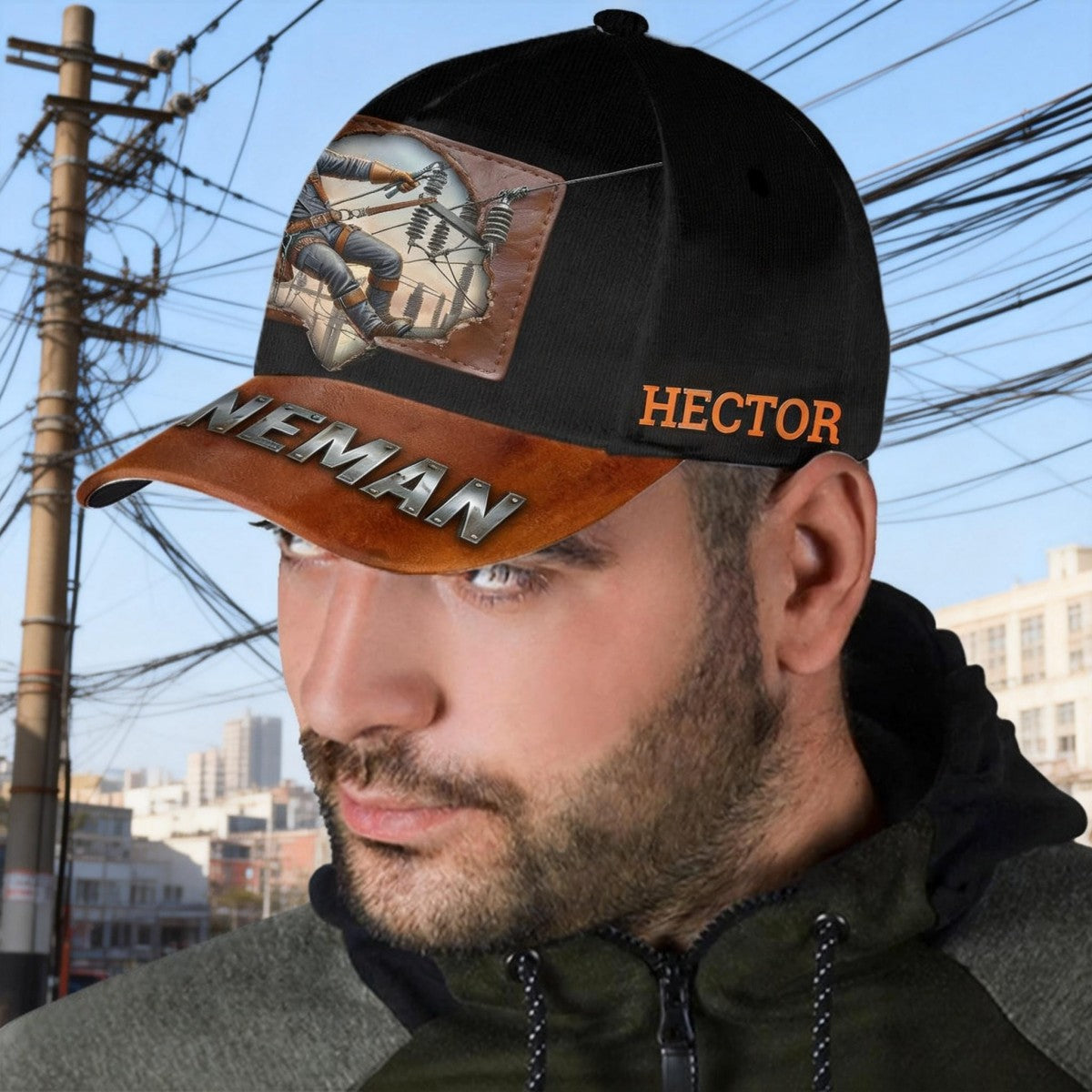 Strong Lineman - Personalized Lineman Classic Cap