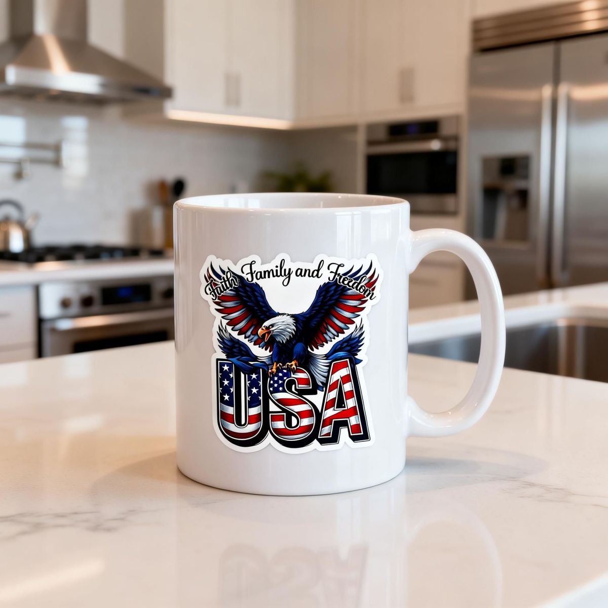Faith, Family & Freedom America 250th Decal Sticker