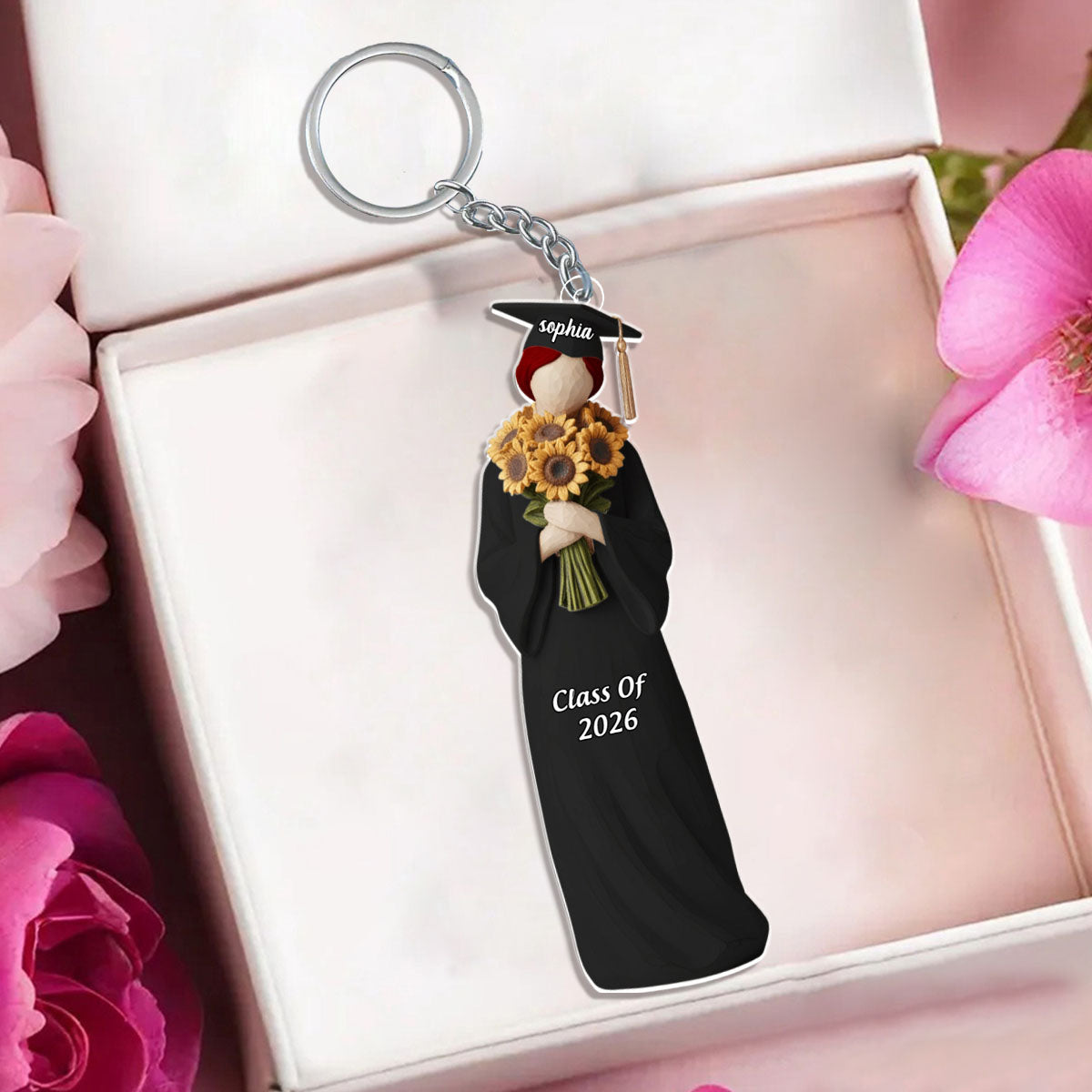 Graduation Keychain Personalized Gifts For Graduates