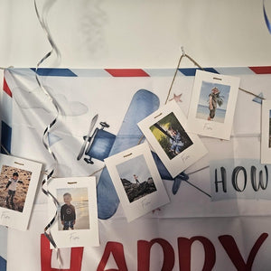 Personalized Photo Birthday Banner Party Decorations