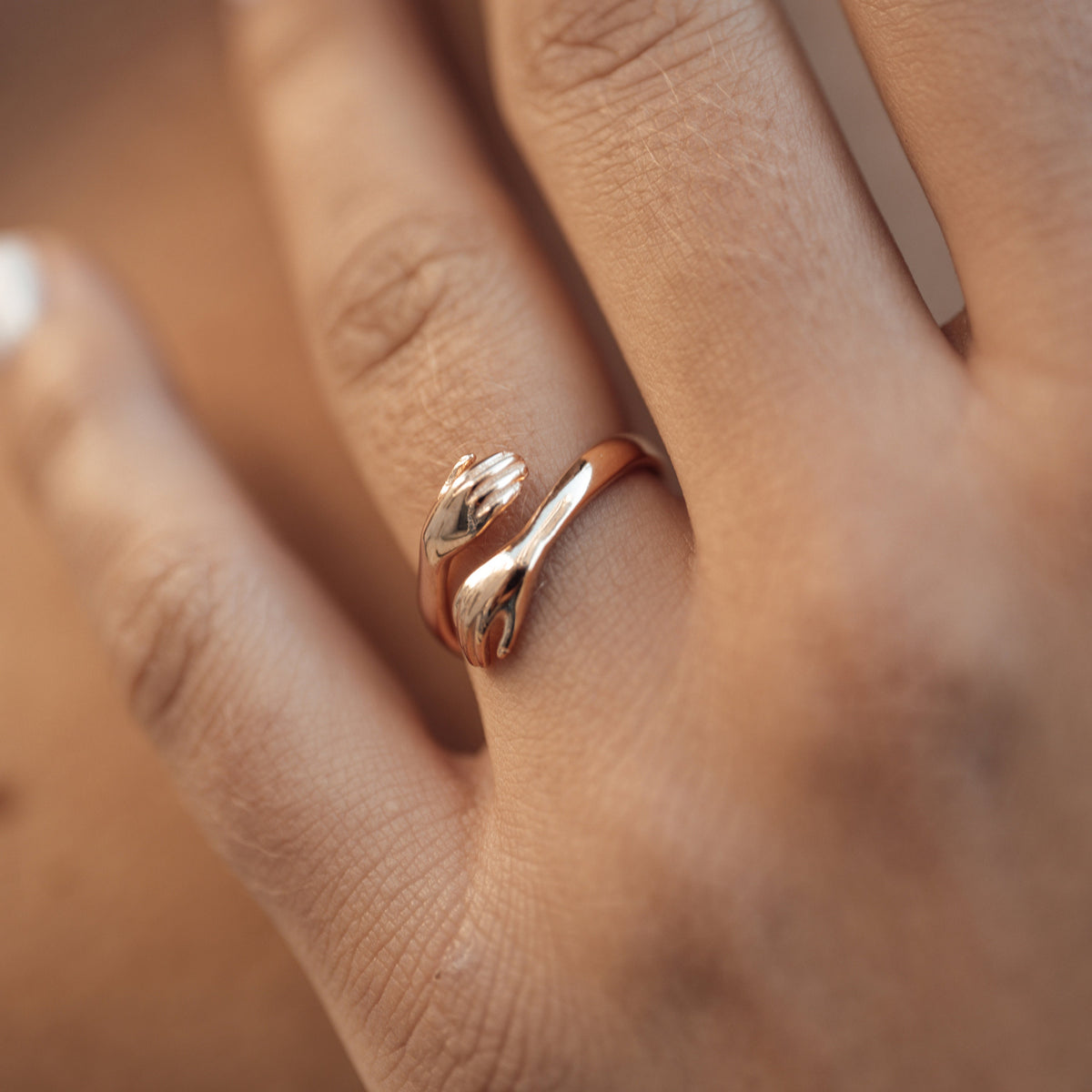 Hug Ring Adjustable Ring Gift for Women