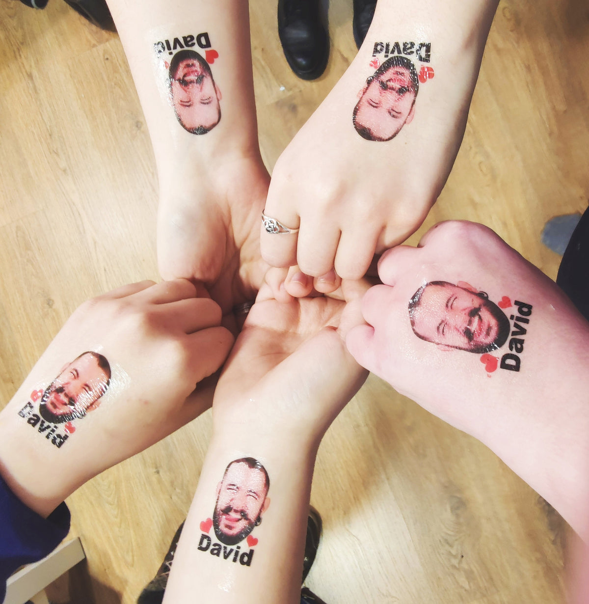 Personalized Tattoo-Custom TemporaryTattoo, Bachelorette