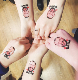 Personalized Tattoo-Custom TemporaryTattoo, Bachelorette