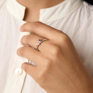Personalized Birthstone Ring