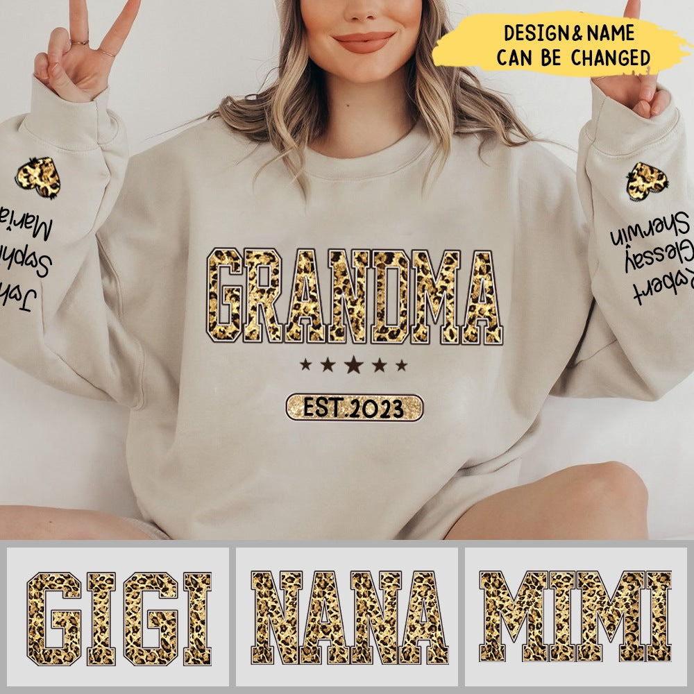 It's A Gigi Thing - Family Personalized Custom Unisex Sweatshirt With Design On Sleeve - Christmas Gift For Mom, Grandma
