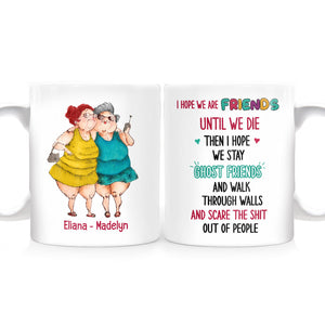 Personalized Old Friends Sisters Mug