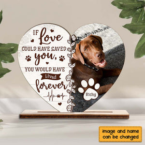 Personalized Gift For Pet Memorial Wood Plaque