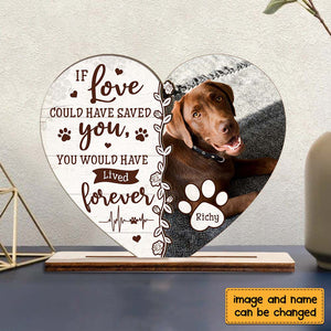 Personalized Gift For Pet Memorial Wood Plaque