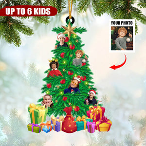Personalized Acrylic Ornament Family Reunion Christmas Tree