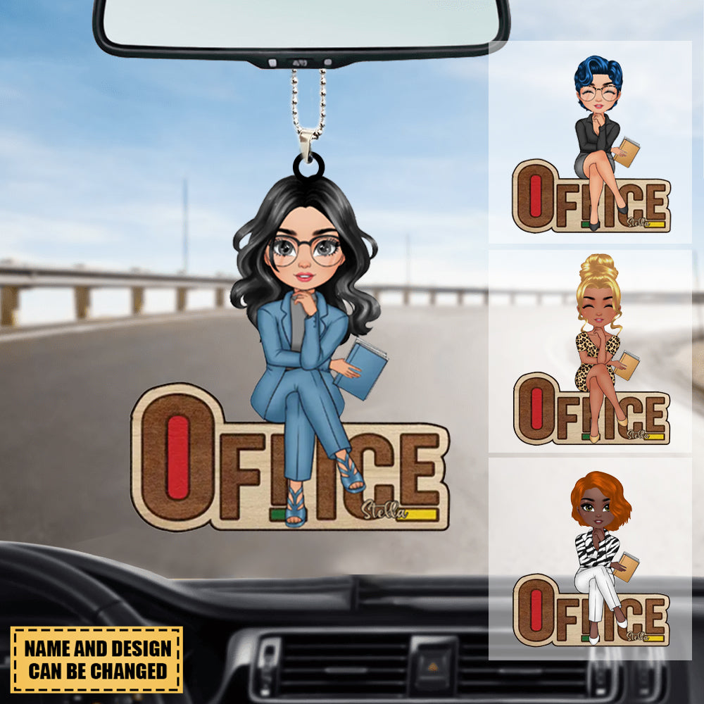 Personalized Gift For Office Staff - Welcome To My Office New Ver Ornament