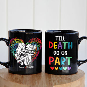 Till Death Do Us Part- Gift For Couple-Personalized Mug