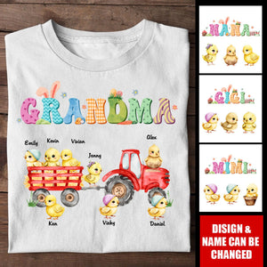 Personalized Gift for Grandma Pure cotton T-shirt