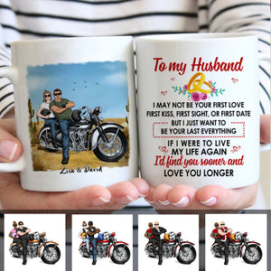 Personalized Gifts Custom Motorcycle Mug For Him For Couples For Him, Motorcycle Lovers