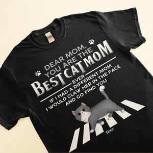 Best Cat Mom Cat Dad - Personalized Shirt