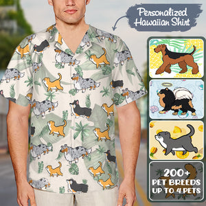 New Arrival-Dog & Cat Hawaii Shirt - Personalized Hawaii Shirt
